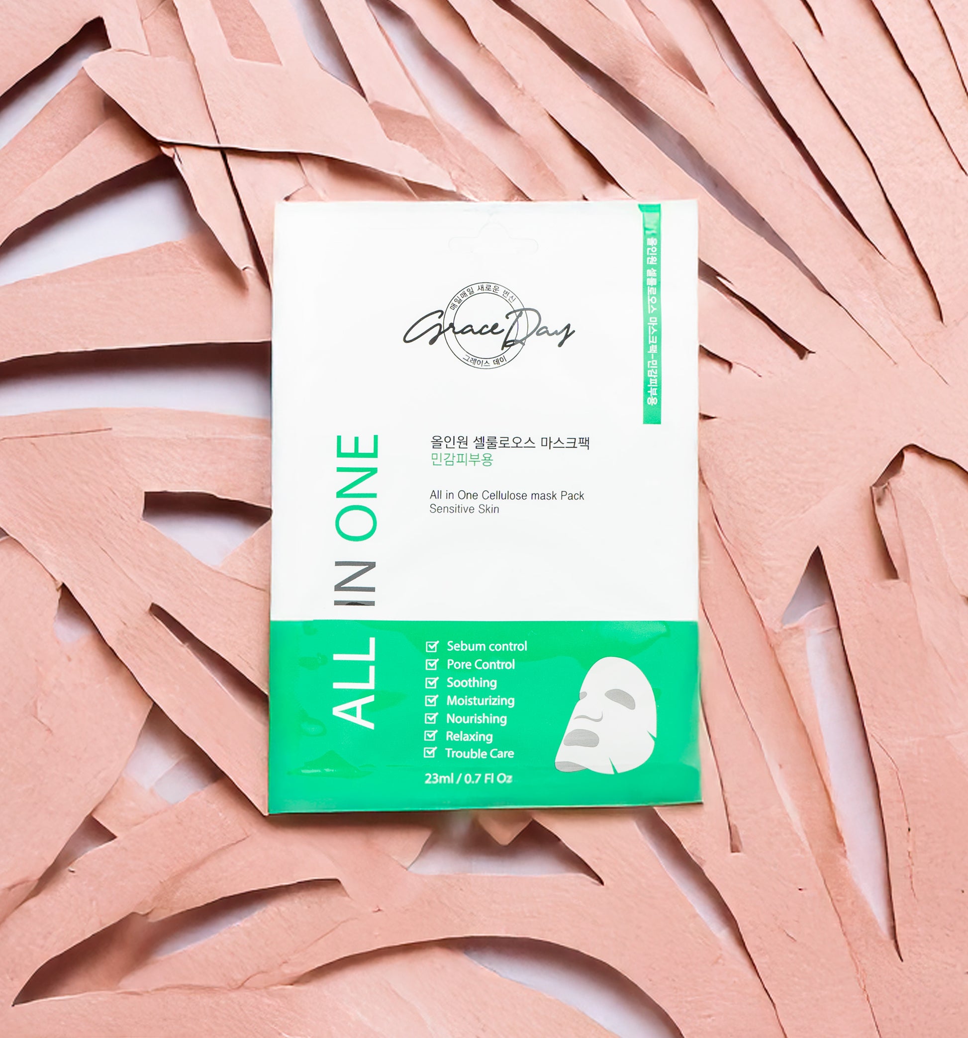 Grace Day All in One Cellulose Mask Pack – Sensitive Skin
