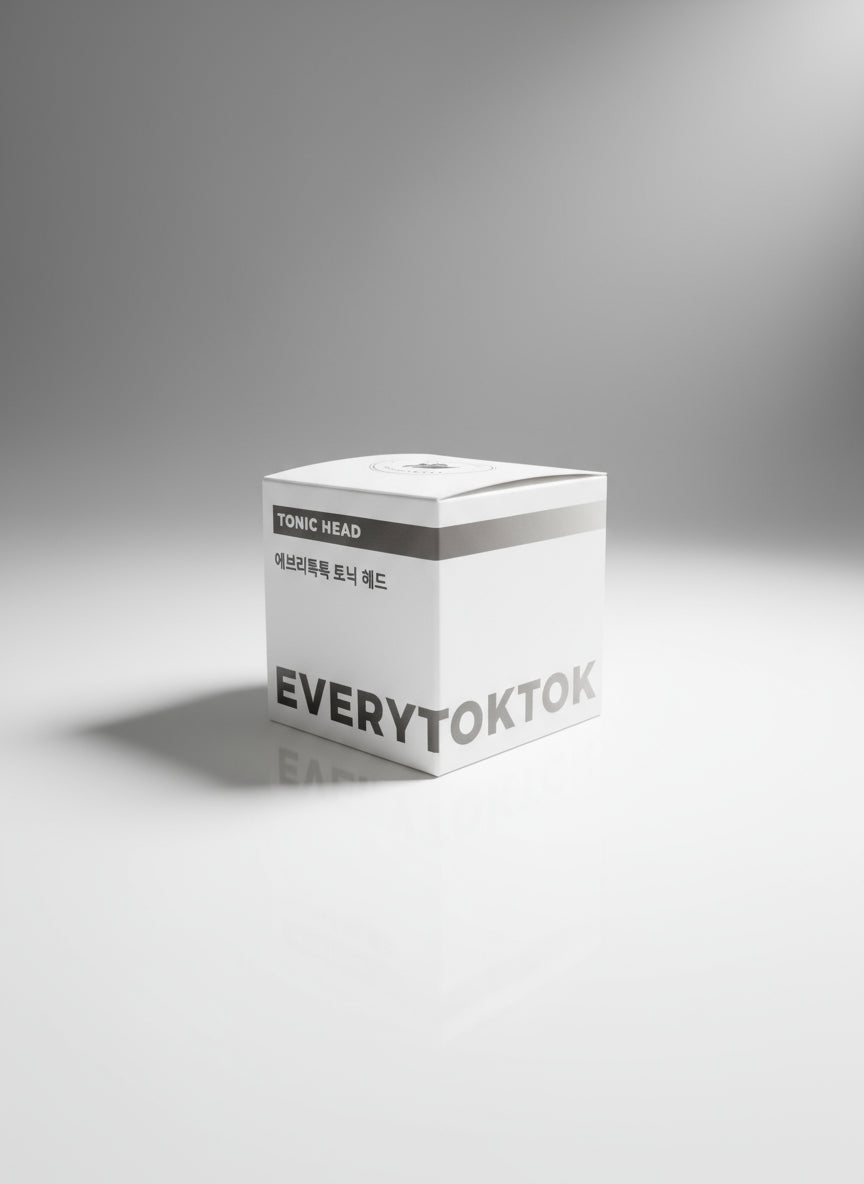 EVERYTOKTOK Black Hair Tonic con aplicador