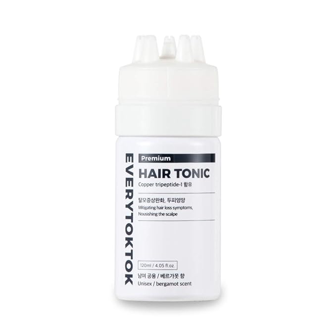 EVERYTOKTOK Black Hair Tonic con aplicador