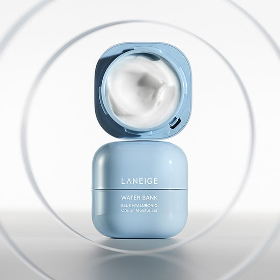 LANEIGE Water Bank Blue Hyaluronic Cream – Hidratación profunda para piel seca y sensible